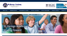 St.George Academy website